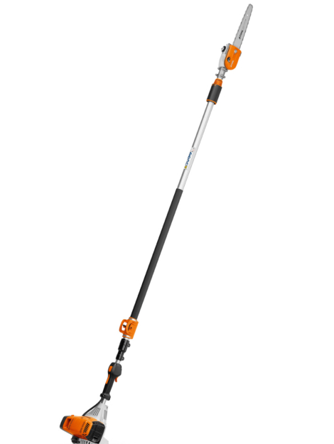 Petrol driven pole pruner HT 105 with guidebar Rollomatic E Mini